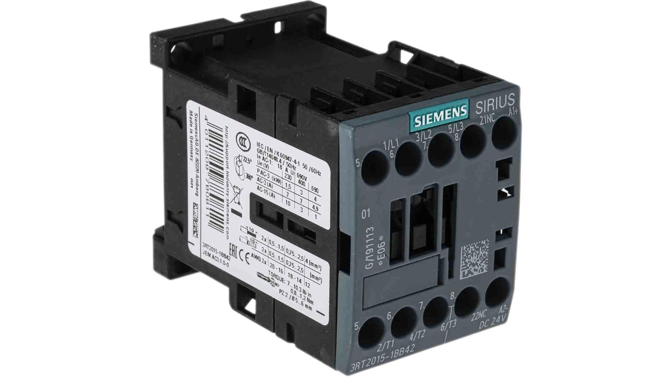 Contactor 3RT2